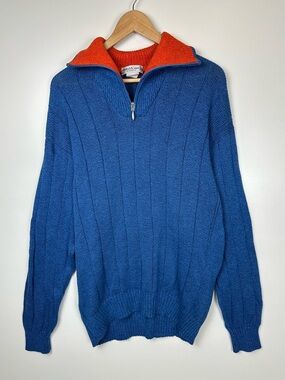 Bullock & Jones Quarter Zip Knit Sweater